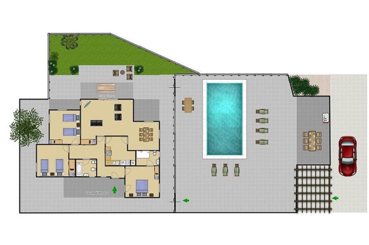 Villa Brigida Albufeira Eksteriør bilde